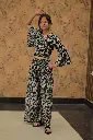 Midnight Bloom Boho Co-ord Set