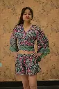 Mystic Paisley Wrap Co-ord Set