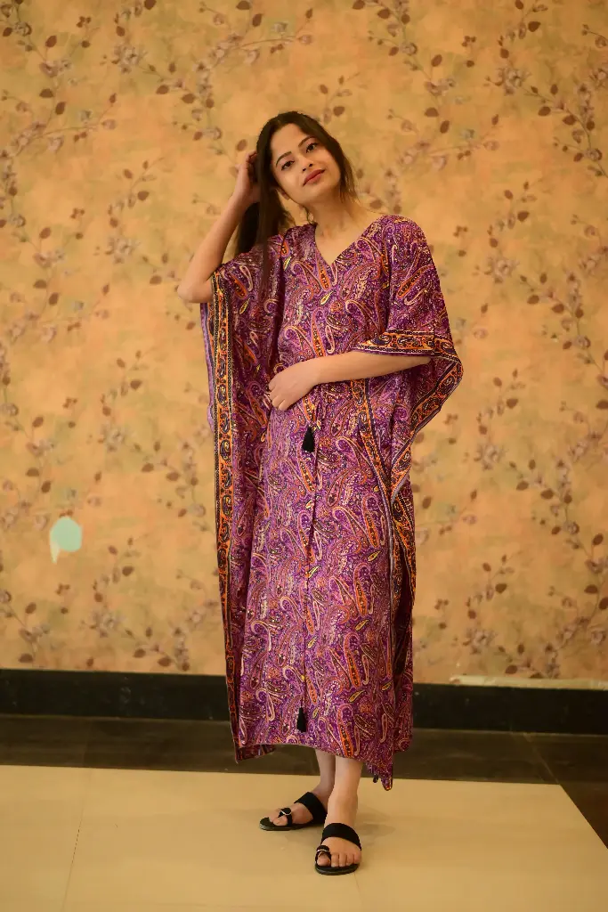 Royal Paisley Kaftan  