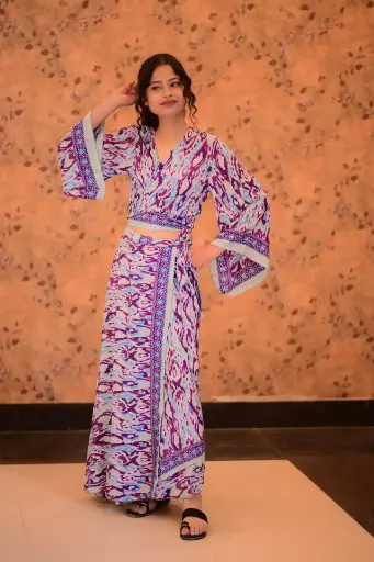 Boho Chic Wrap Co-ord Set